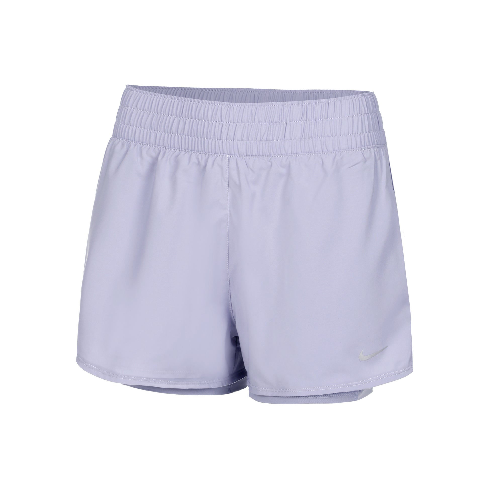 Nike Dri-Fit One Mid Rise 2in1 3in Pantaloncini Donna - lilla,