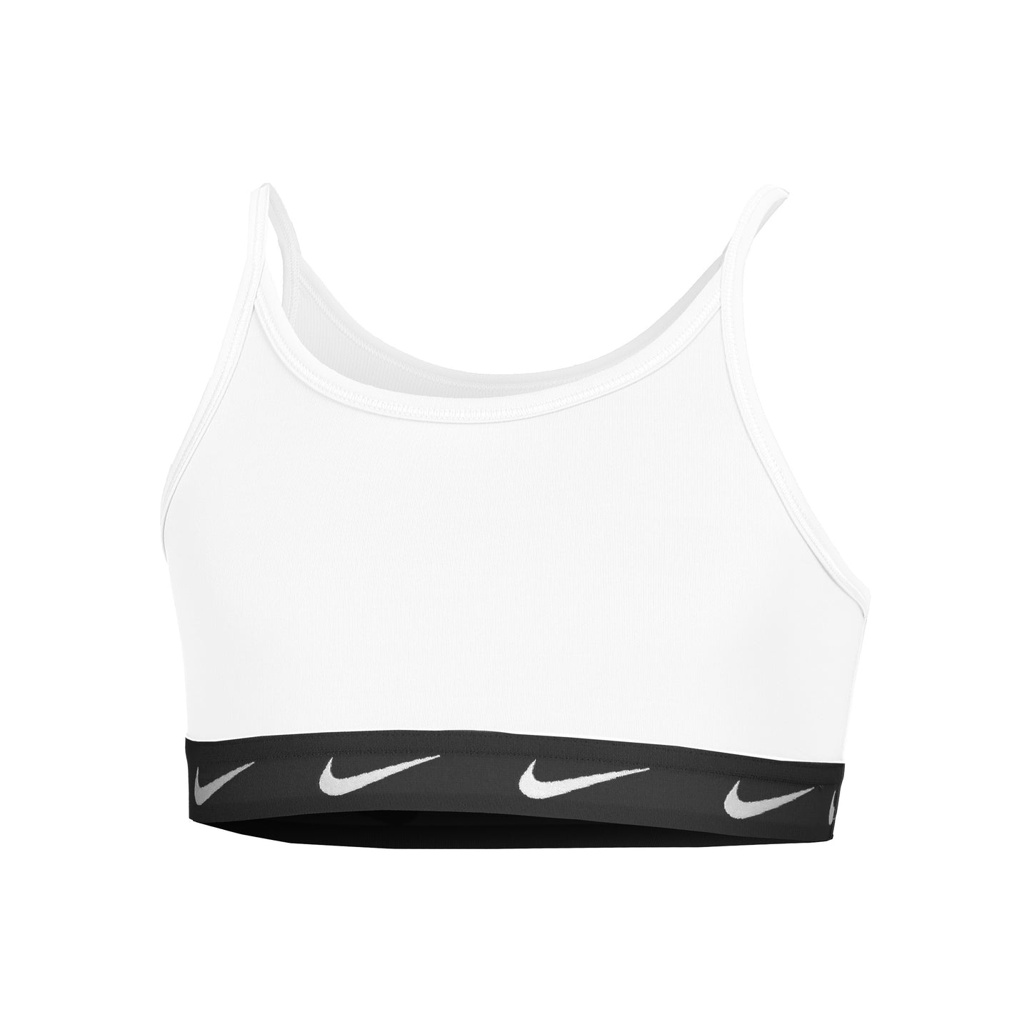 Nike Dri-Fit One Big Reggiseni sportivi Ragazze - bianco, nero