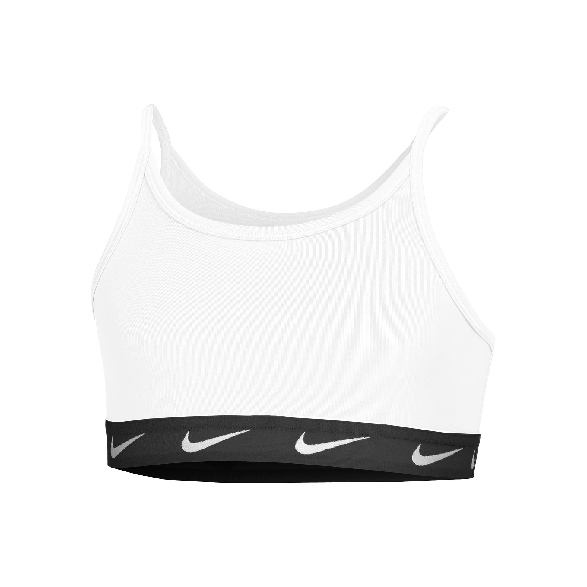 Nike Dri-Fit One Big Reggiseni sportivi Ragazze - bianco, nero