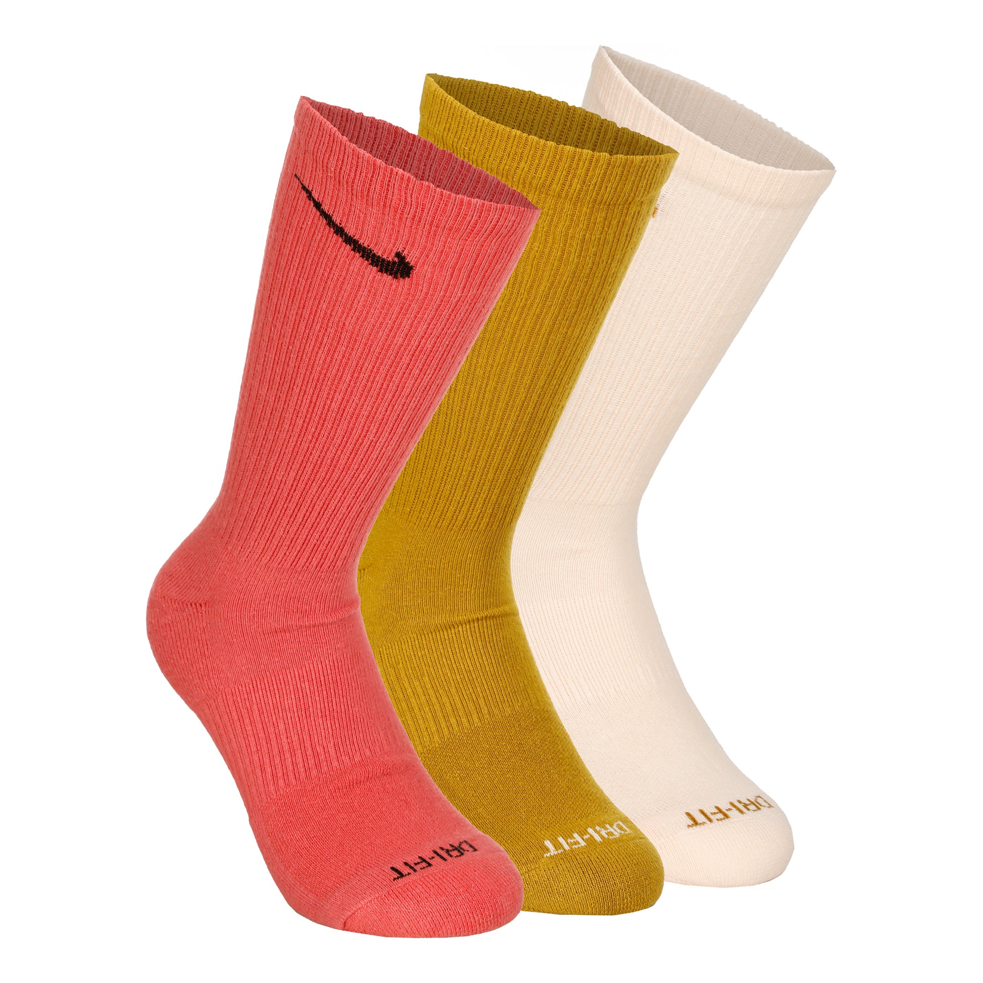 Nike Everyday Plus Cushioned Calzini da tennis Confezione da 3 Unisex - corallo, bronzo