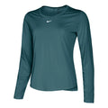 Dri-Fit One Standard Manica lunga Donna - verde, bianco