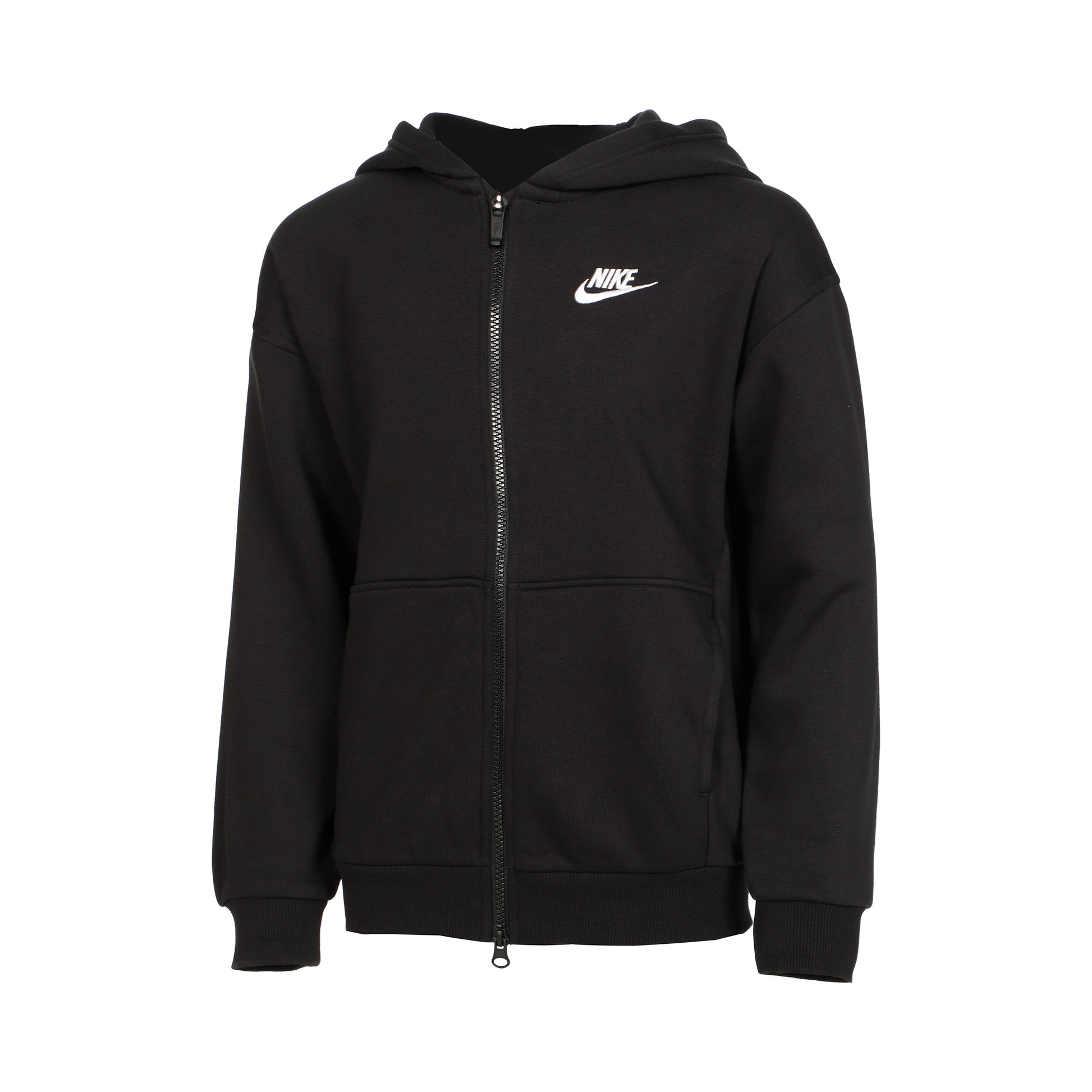 Nike Club Oversized Fleece Felpa Ragazze - nero,