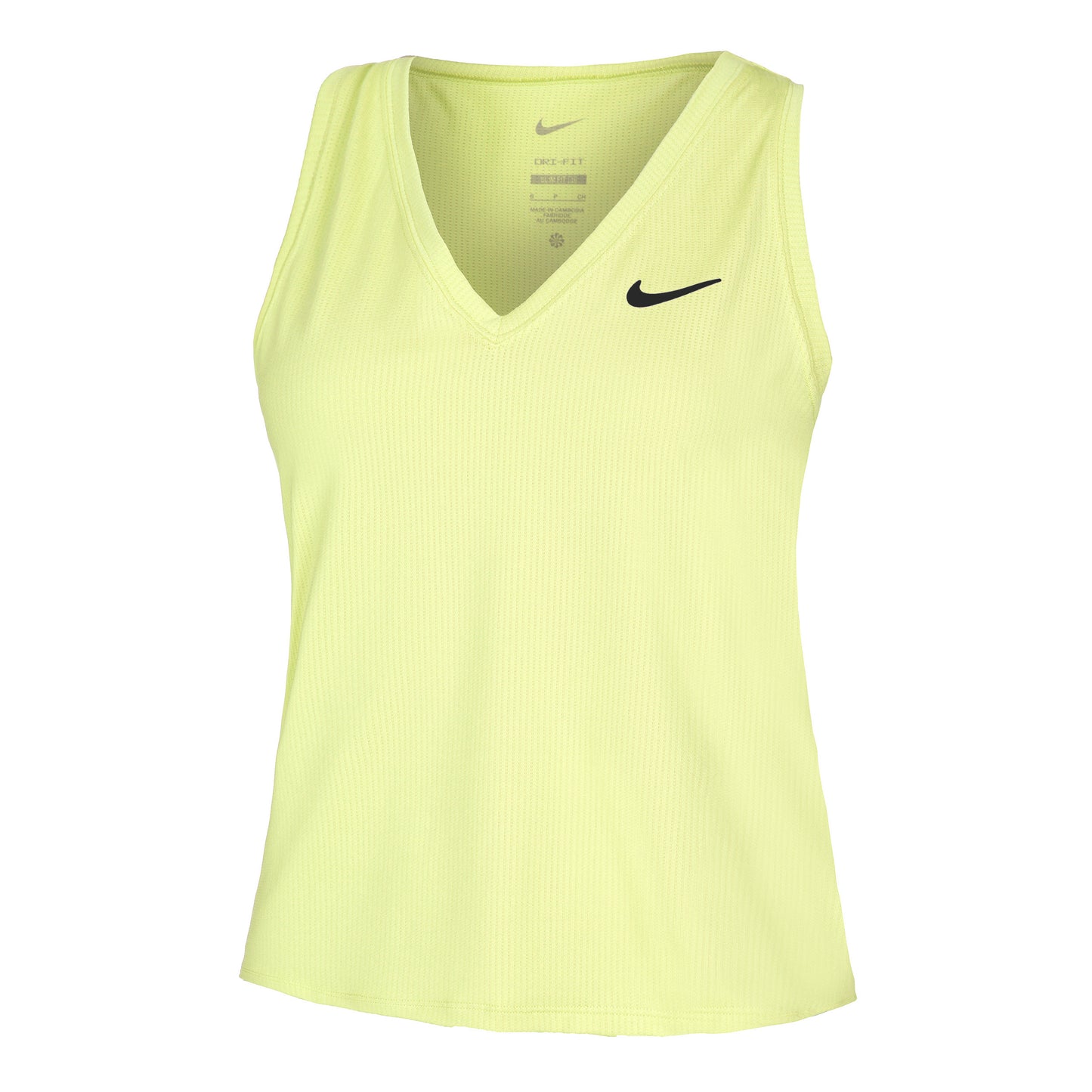 Nike Dri-Fit Victory Court Canottiera Donna - verde chiaro,