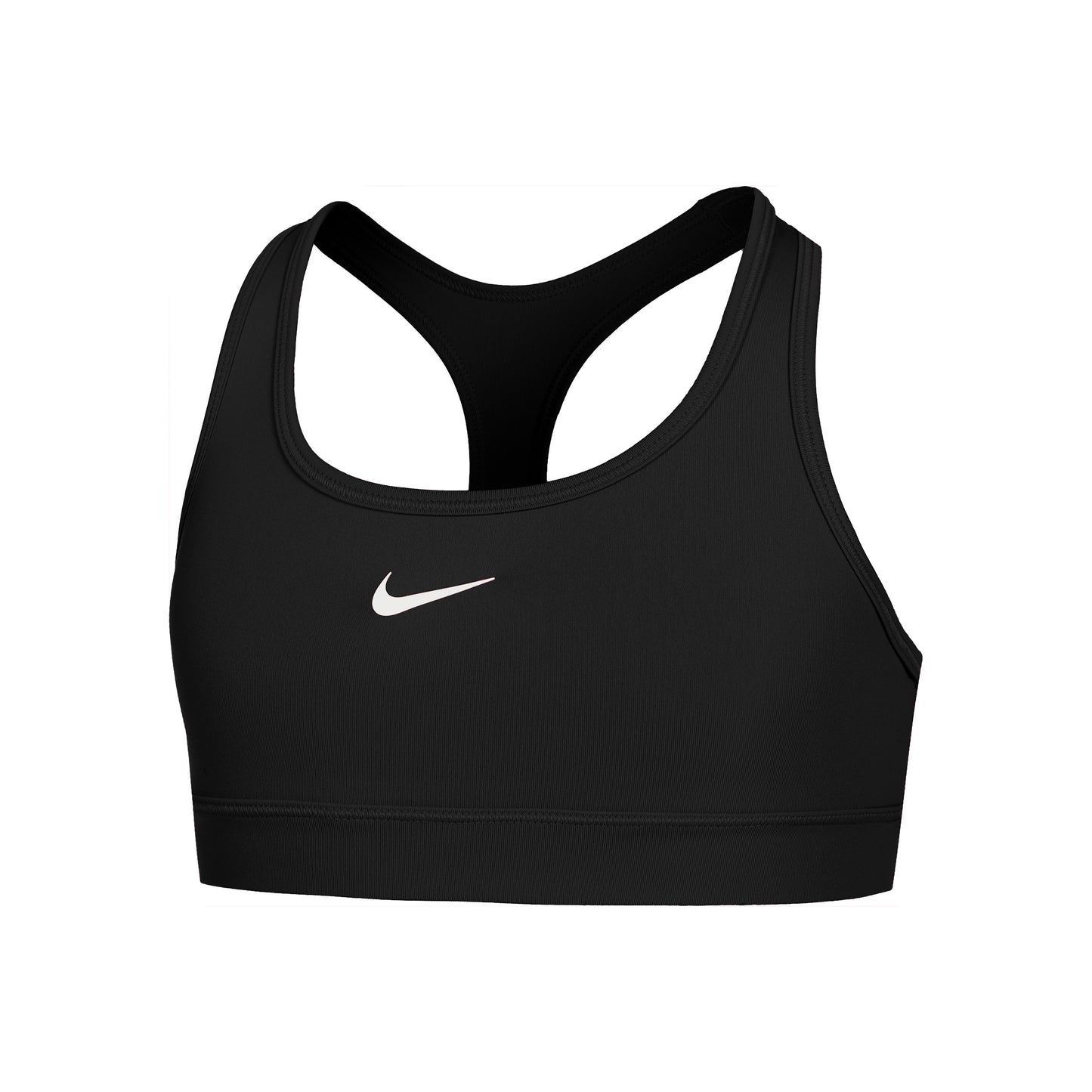 Nike Dri-Fit Swoosh Reggiseni Sportivi Ragazze-Nero