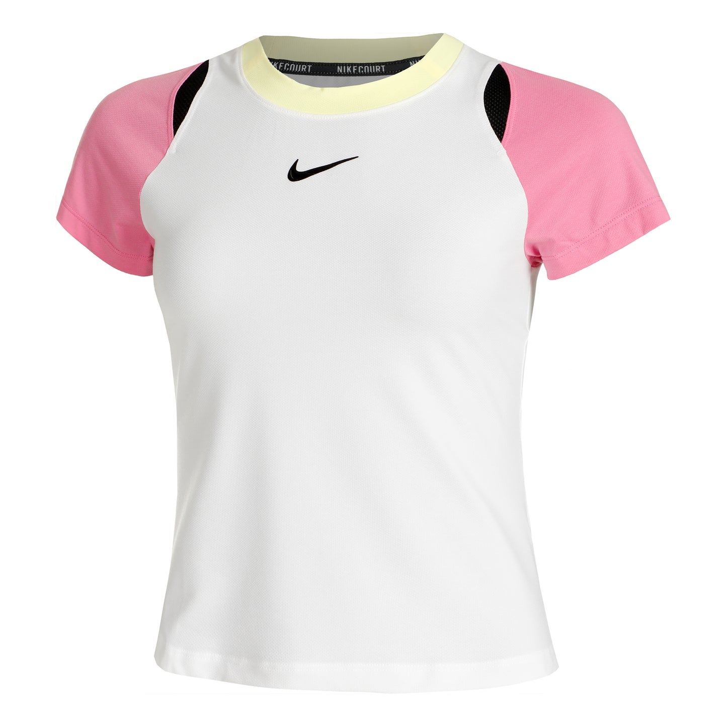 Nike Court Dri-Fit Advantage Maglietta Donna - bianco, rosa