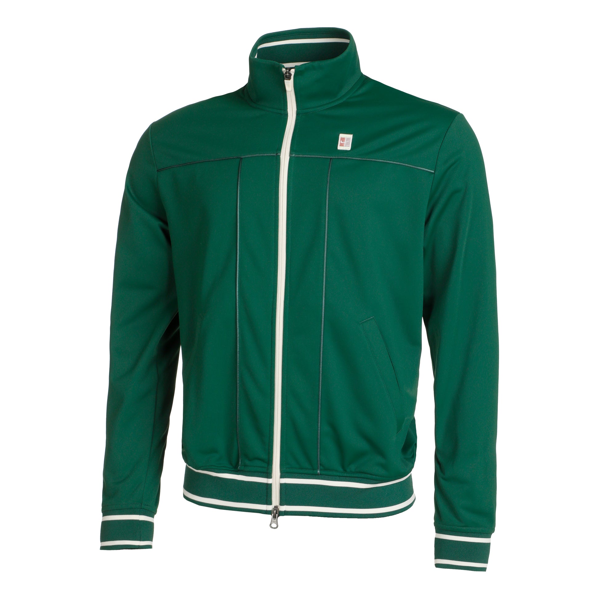 Nike Court Heritage Suit Giacca da allenamento Uomini - verde scuro,