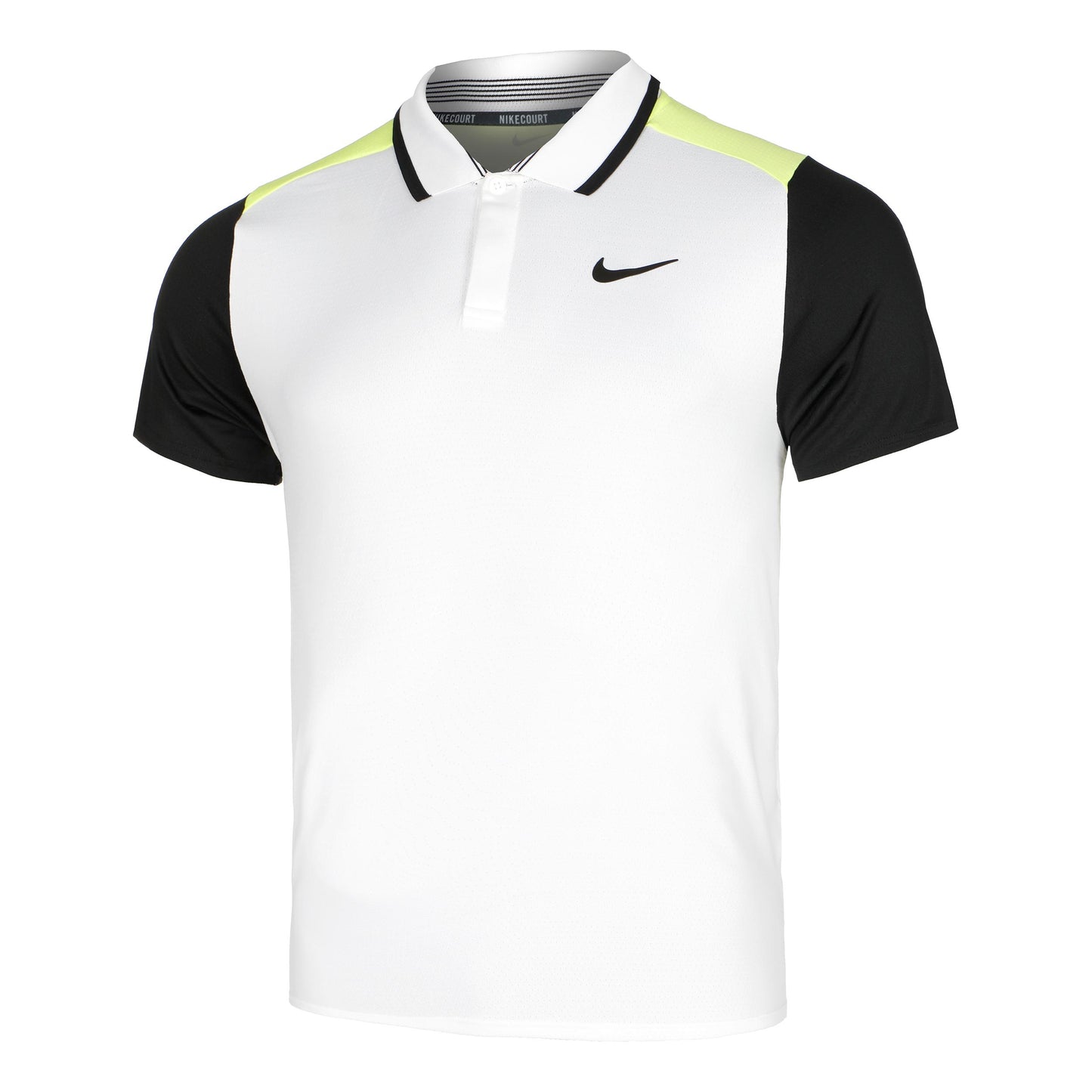 Nike Court Dri-Fit Advantage Polo Uomini - bianco, nero
