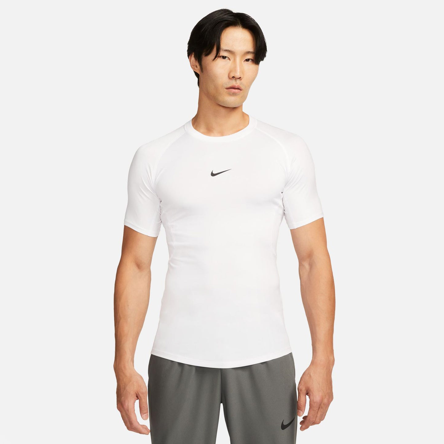 Nike Dri-Fit Pro Tight Fitness Maglietta Uomini-Bianco,Nero