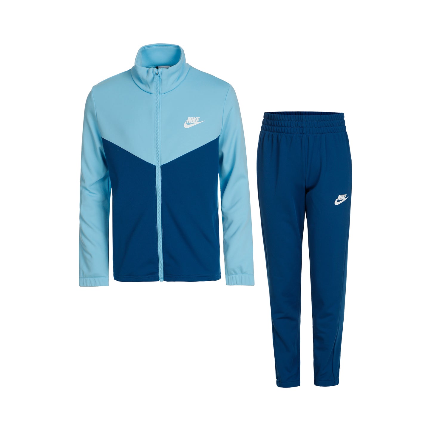 Nike Poly Fullzip Tuta da allenamento Bambini - blu, blu chiaro