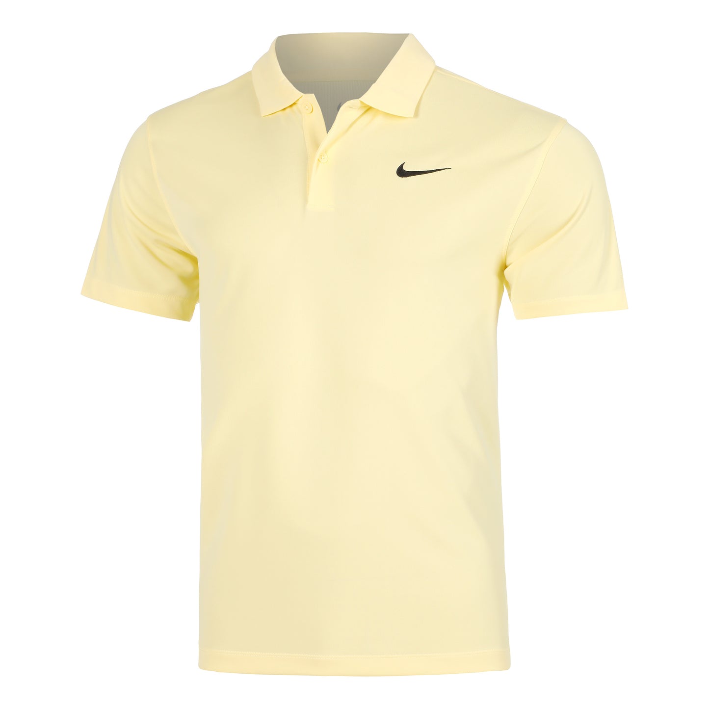 Nike Dri-Fit Victory Court Solid Polo Uomini - giallo, nero