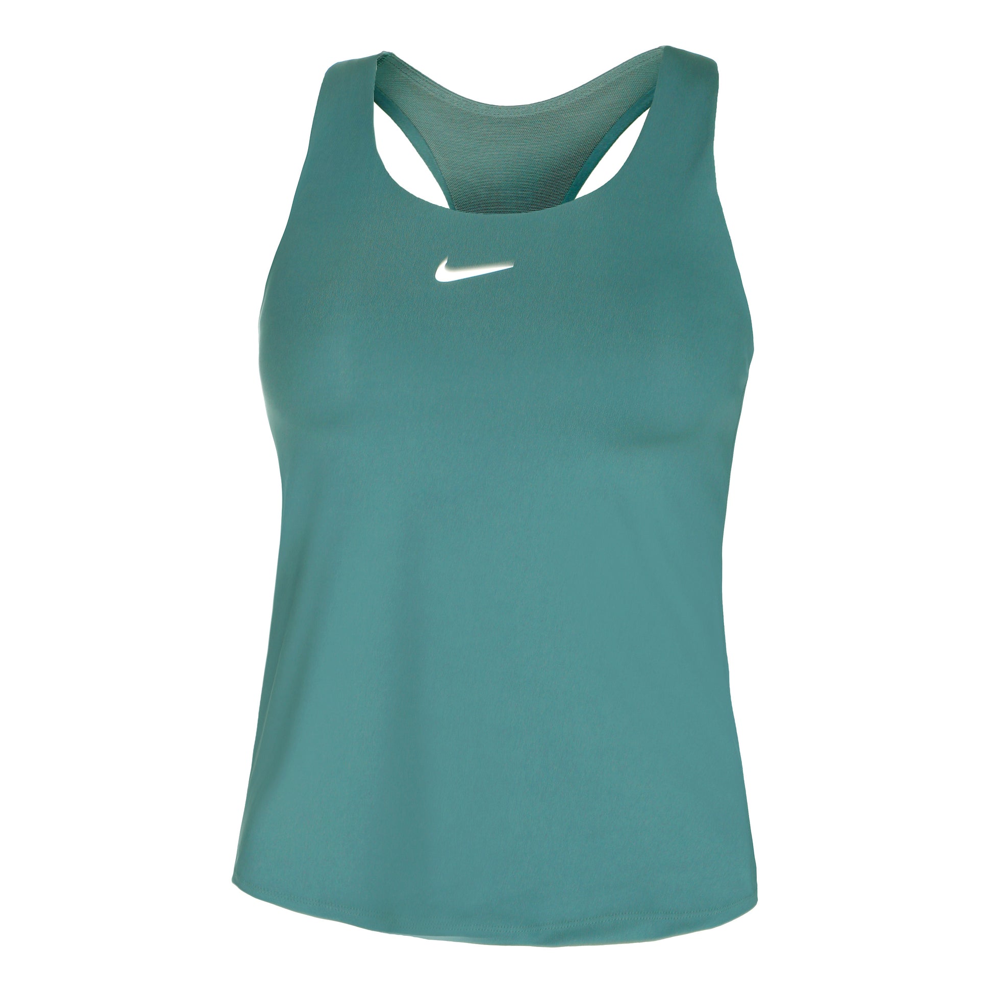 Nike Dri-Fit Swoosh Canottiera Donna - verde scuro,