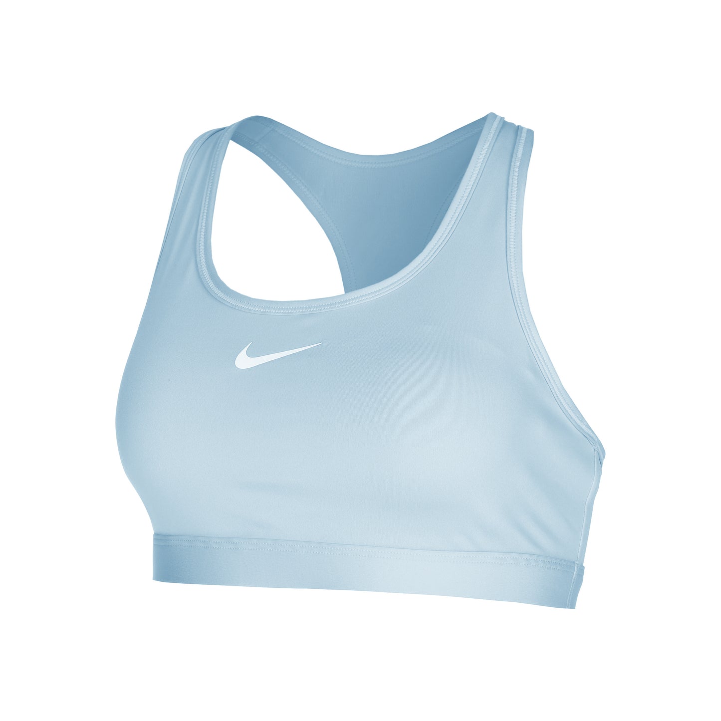 Nike Swoosh Medium Reggiseni sportivi Donna - blu chiaro,