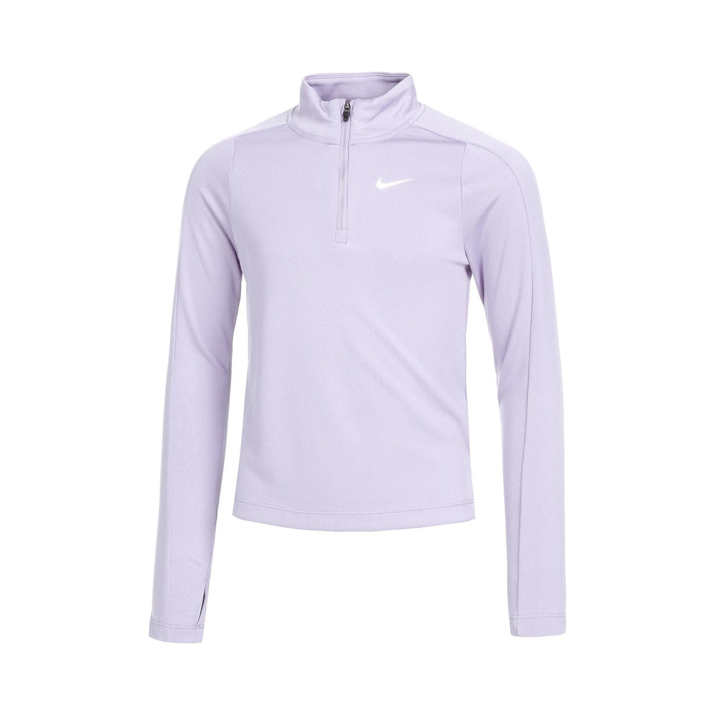 Nike Dri-Fit Half-Zip Manica lunga Ragazze - lilla,