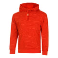 Dri-Fit Heritage Fleece Felpa con cappuccio Uomini - arancione,