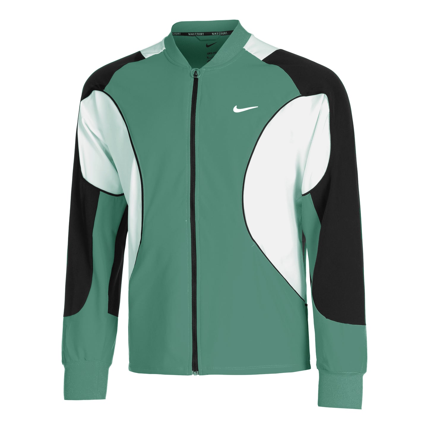Nike Court Dri-Fit Advantage Giacca da allenamento Uomini - verde scuro, bianco