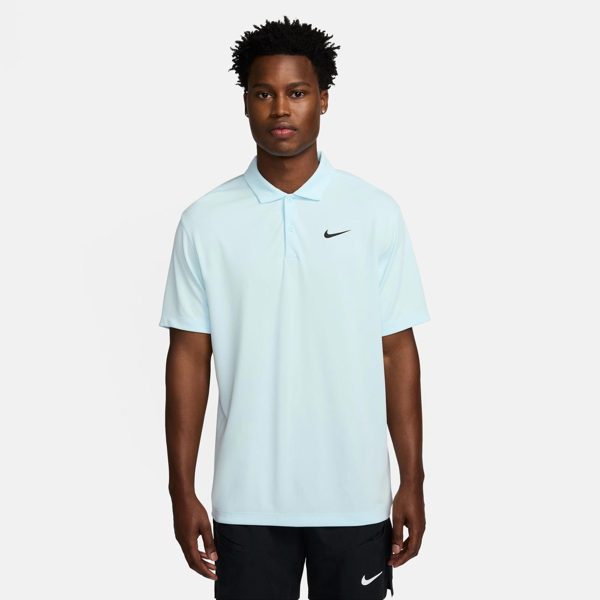 Nike Dri-Fit Victory Court Solid Polo Uomini - menta, nero