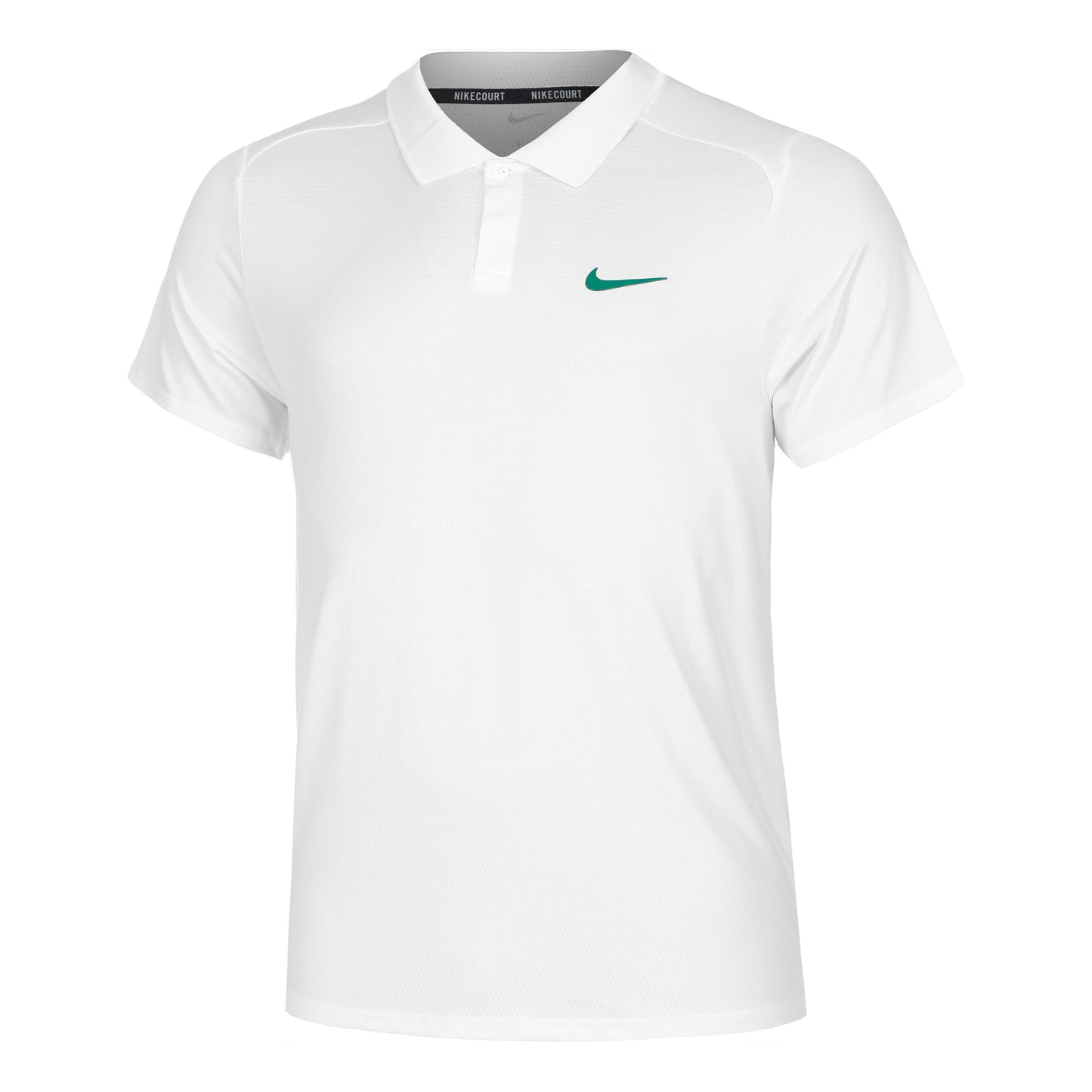 Nike Dri-Fit Court Advantage Polo Uomini-Bianco,Verde