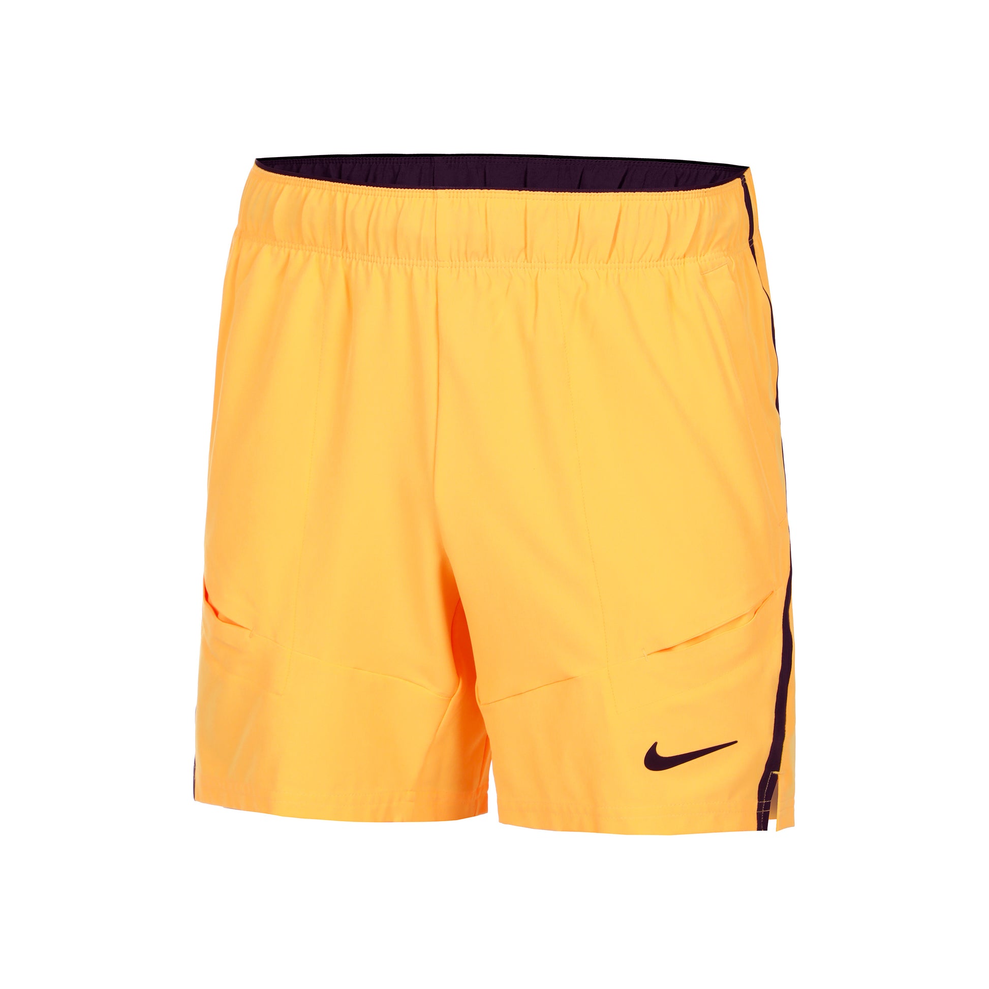 Nike Court Dri-Fit Advantage  7in Pantaloncini Uomini - arancione, nero
