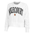 Court Heritage Fleece OOS GFX Felpa Donna - bianco,