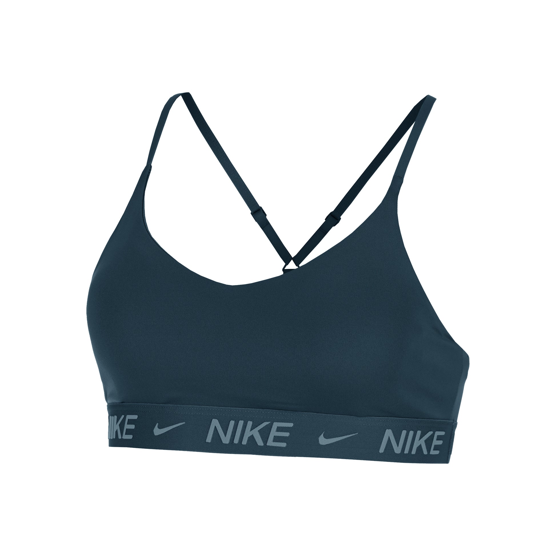 Nike Dri-Fit INDY LGT Support Reggiseni sportivi Donna-blu scuro