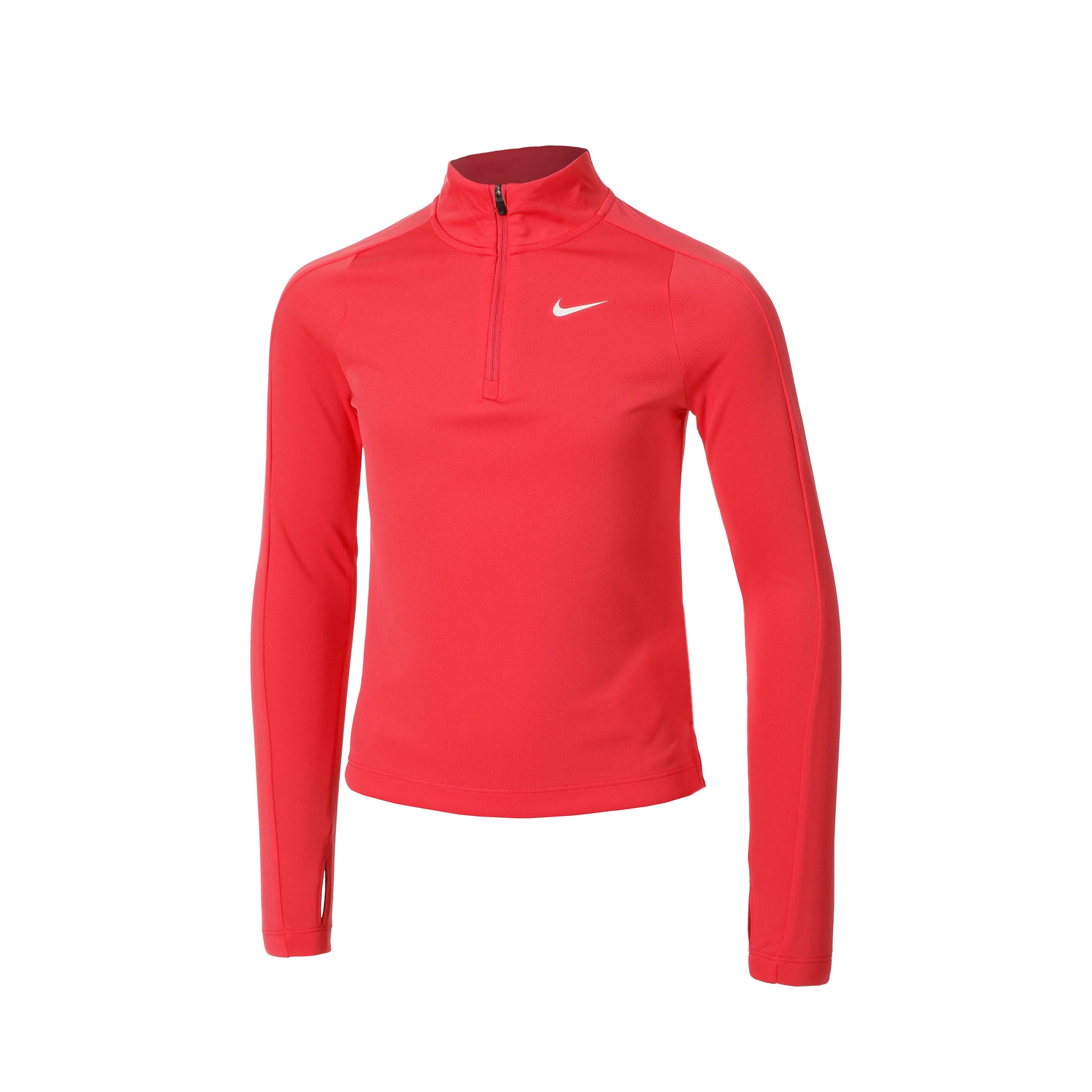 Nike Dri-Fit Half-Zip Manica lunga Ragazze - rosa neon,