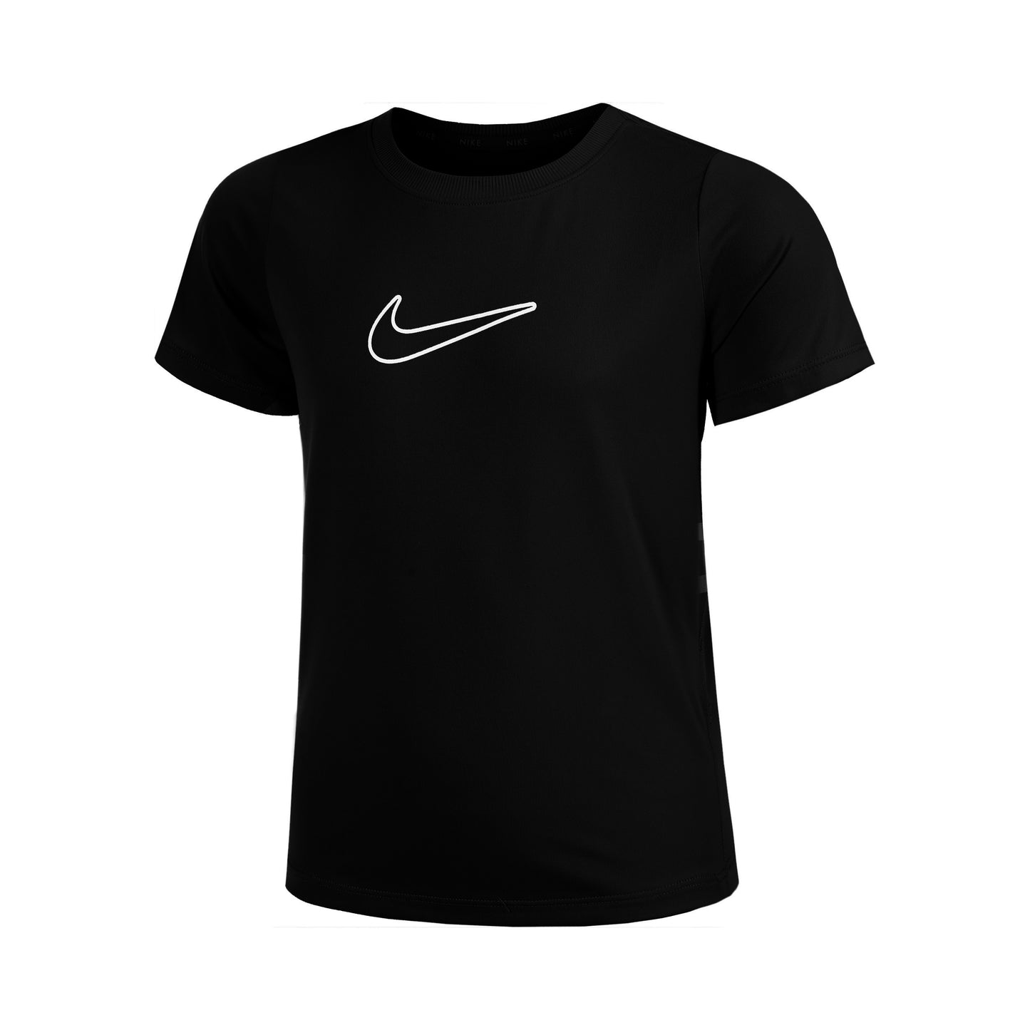 Nike Dri-Fit One STD Maglietta Ragazze-Nero