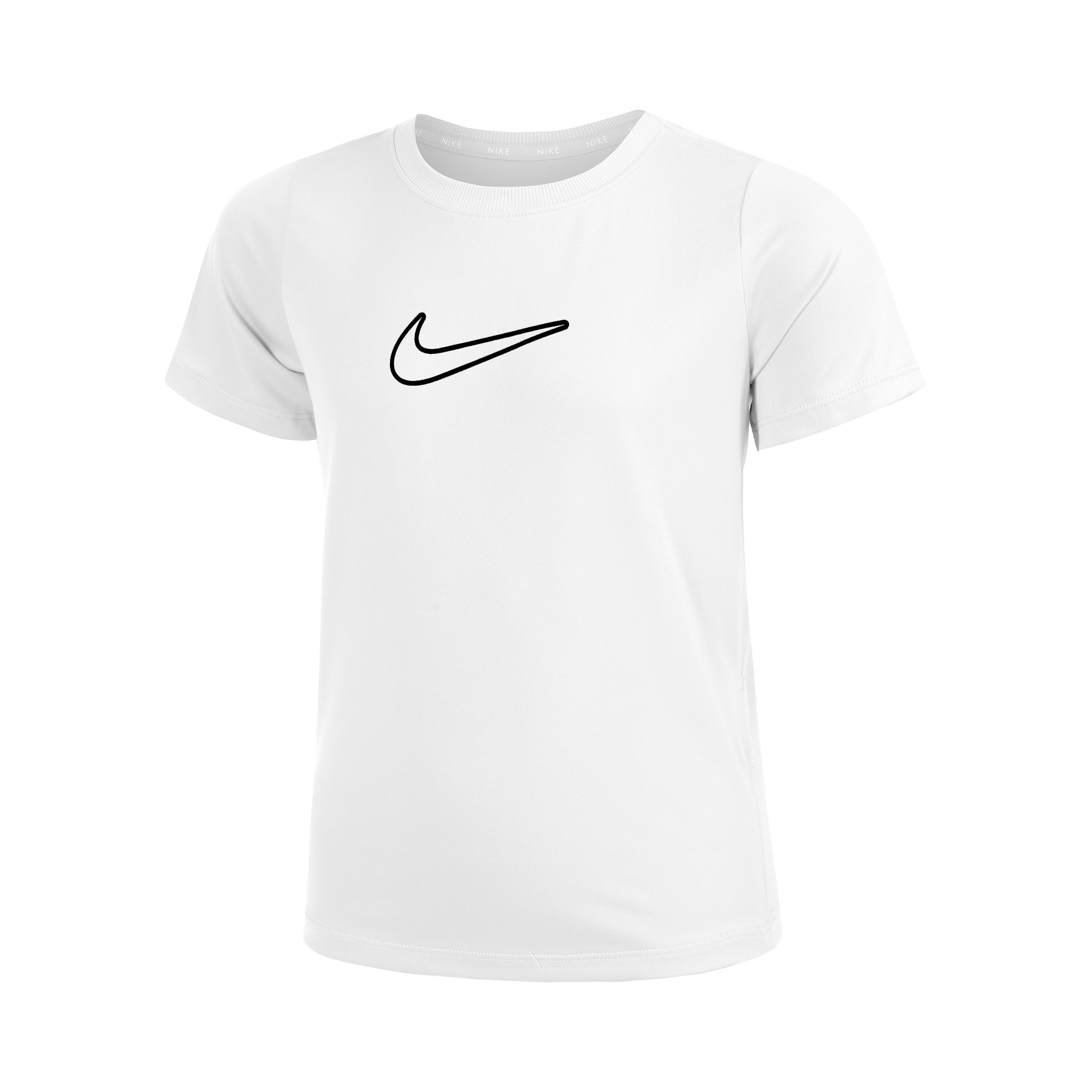 Nike One STD Maglietta Ragazze-Bianco