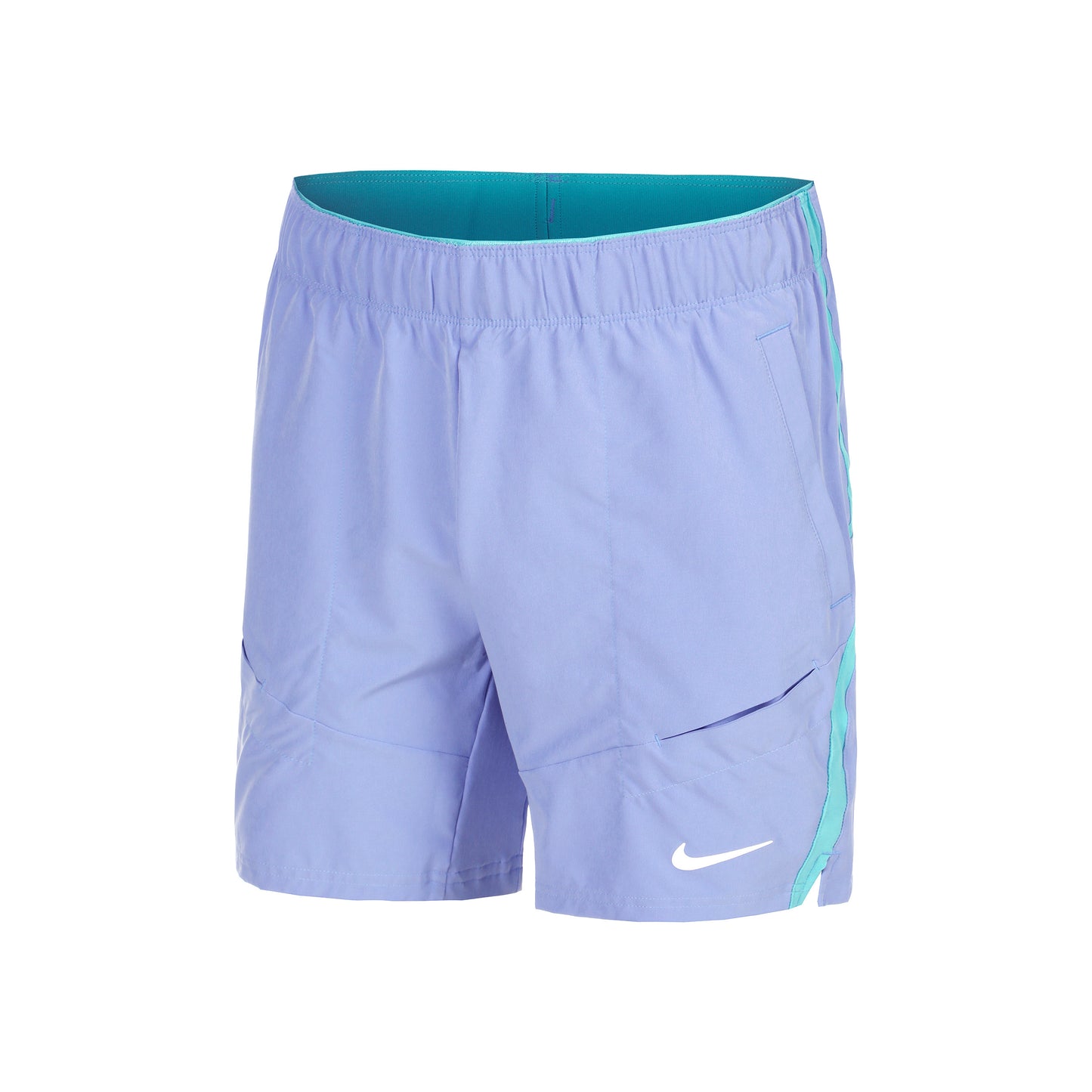 Nike Court Dri-Fit Advantage 7in Pantaloncini Uomini-Lilla,Mint