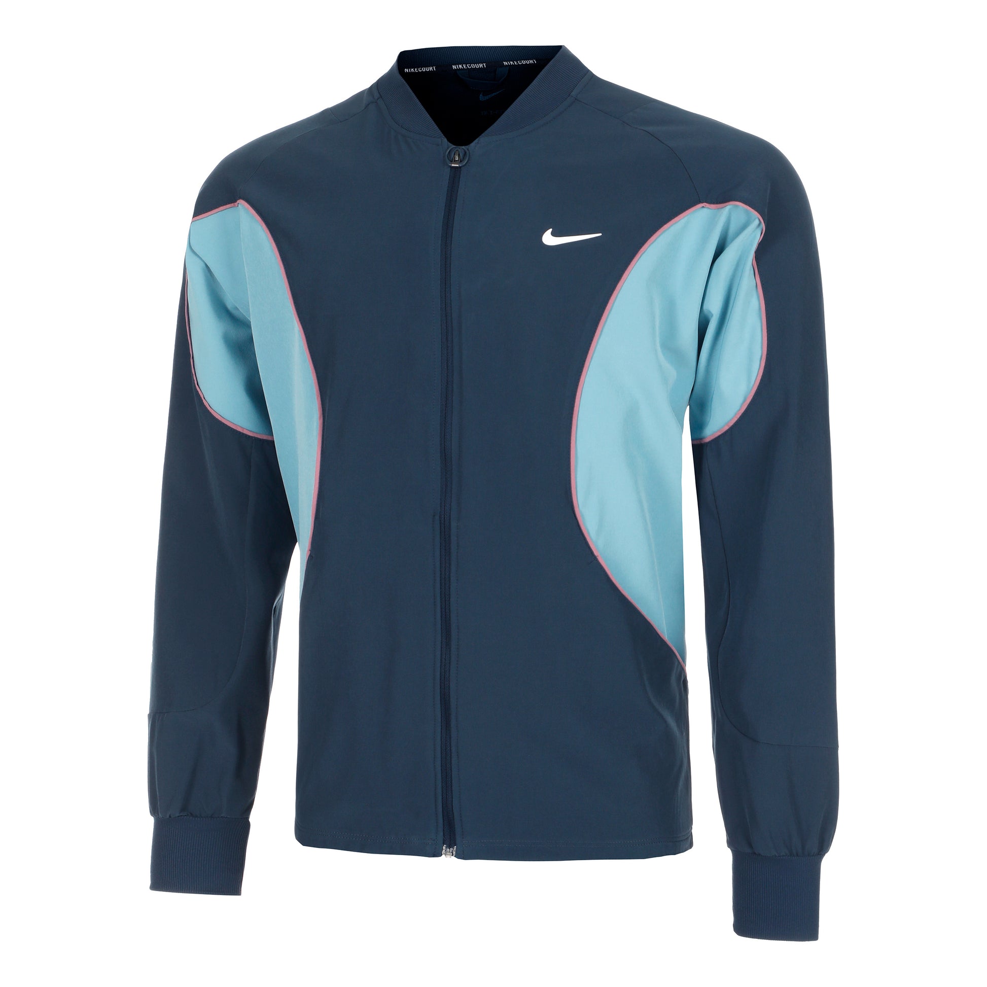 Nike Court Dri-Fit Advantage Giacca Da Allenamento Uomini-Blu Scuro,Blu Chiaro