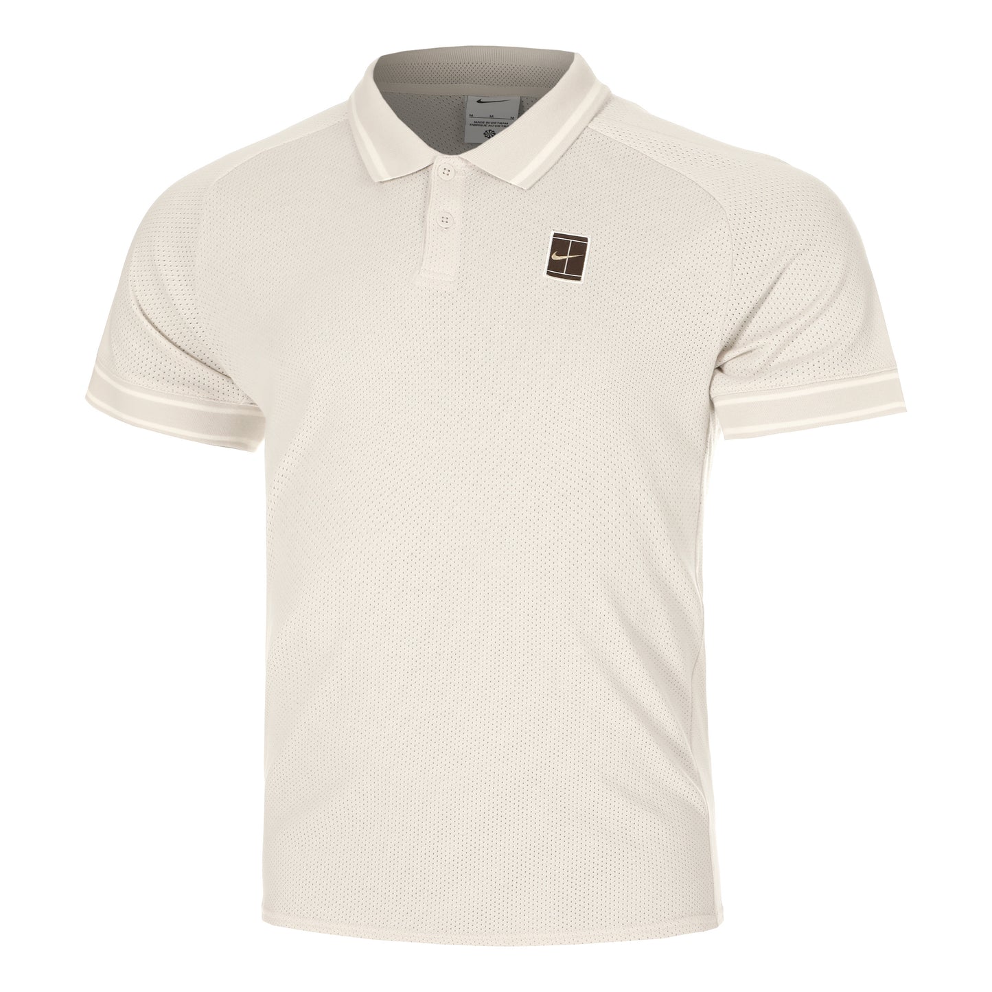 Nike Court Heritage Polo Uomini-Crema