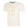 Court Dri-Fit Heritage Maglietta Uomini - crema,