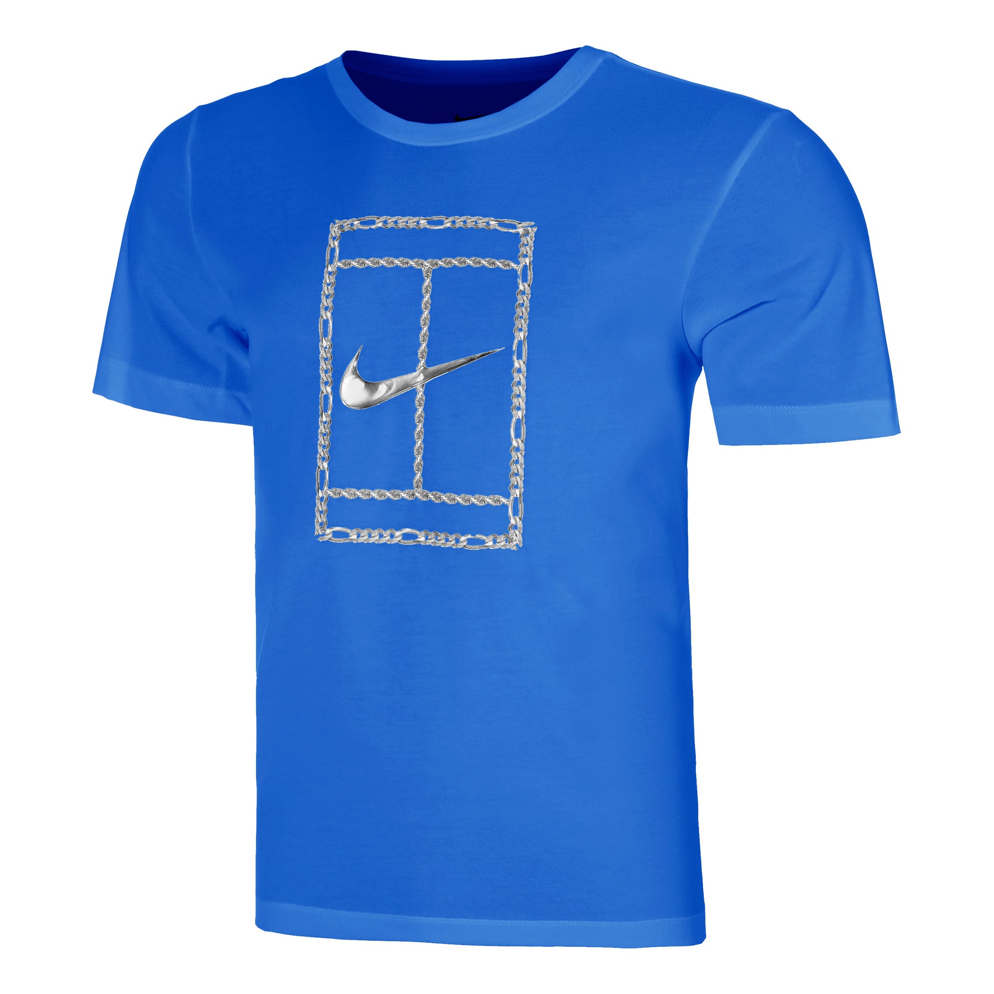 Nike Court Dri-Fit Heritage Maglietta Uomini - blu,