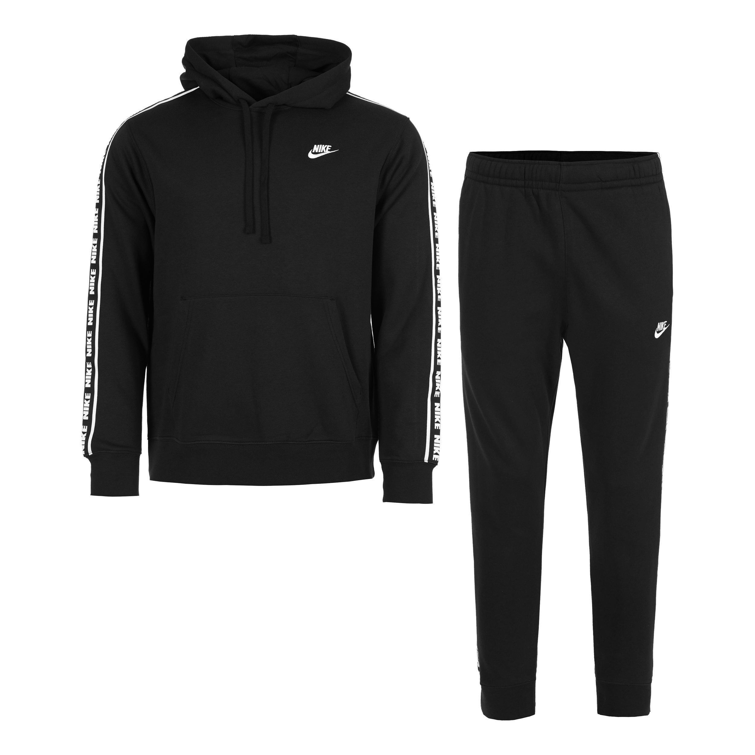 Nike Club Fleece GX Tuta da allenamento Uomini - nero, bianco