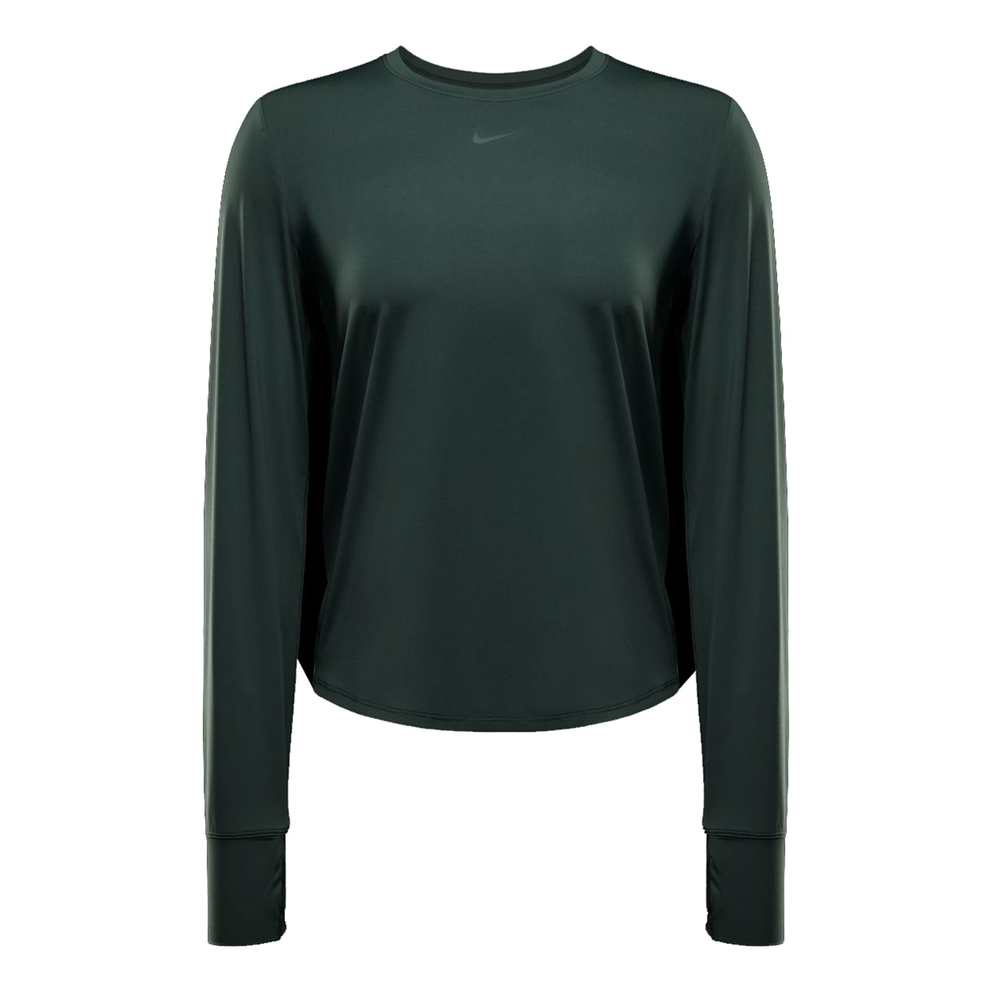 Nike One Classic Dri-Fit Manica lunga Donna - verde scuro,