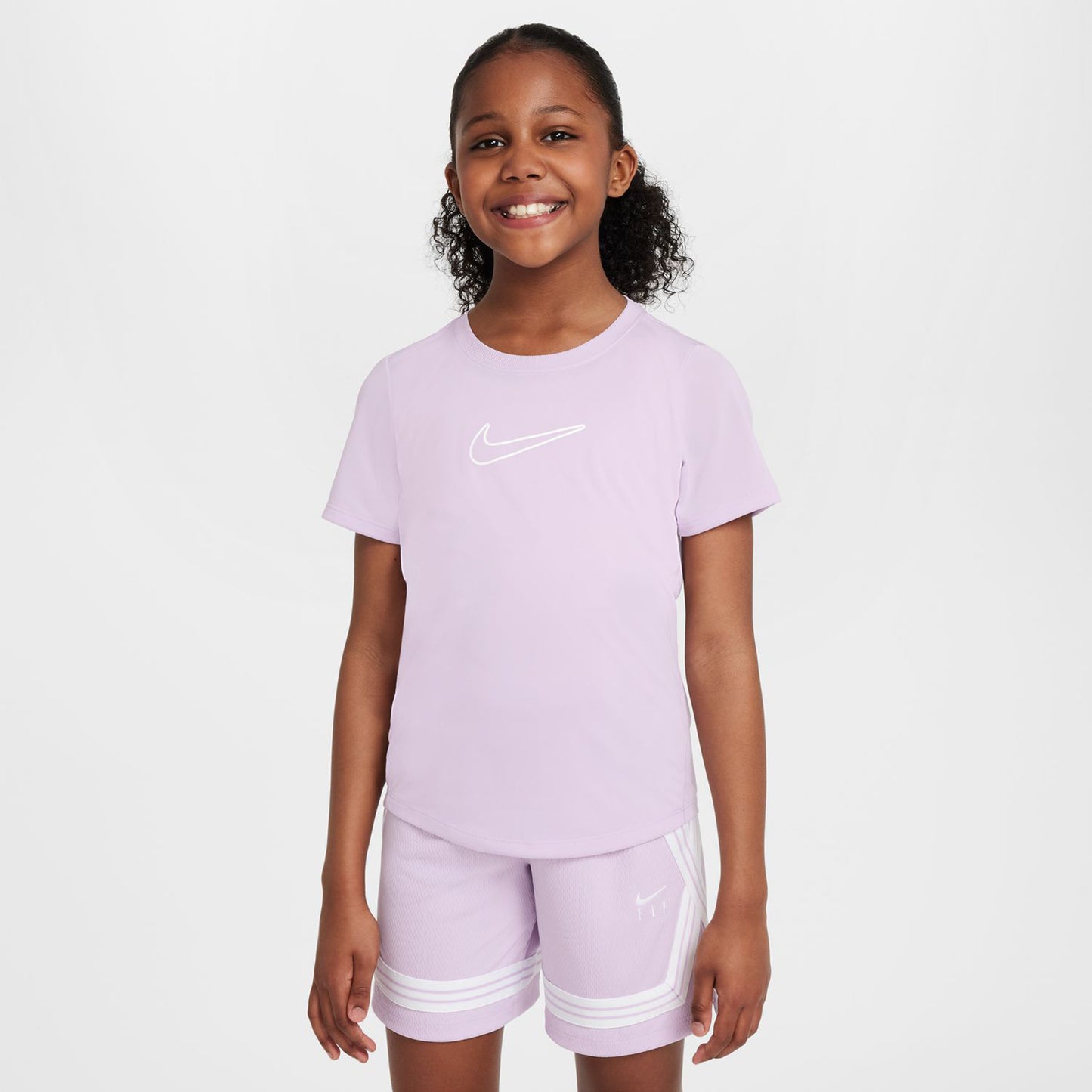 Nike Dri-FIT One Maglietta Ragazze-Viola