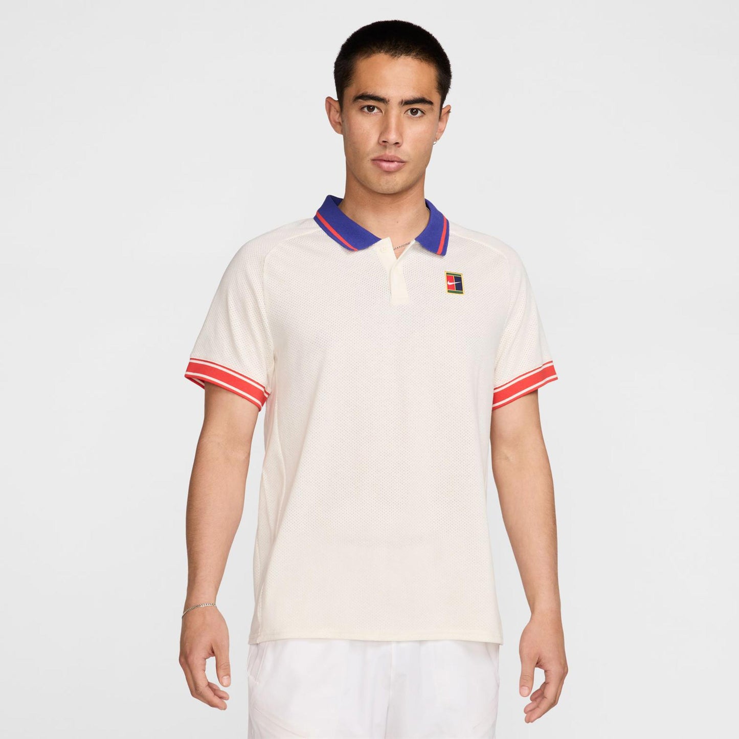 Nike Court Heritage Polo Uomini - beige,