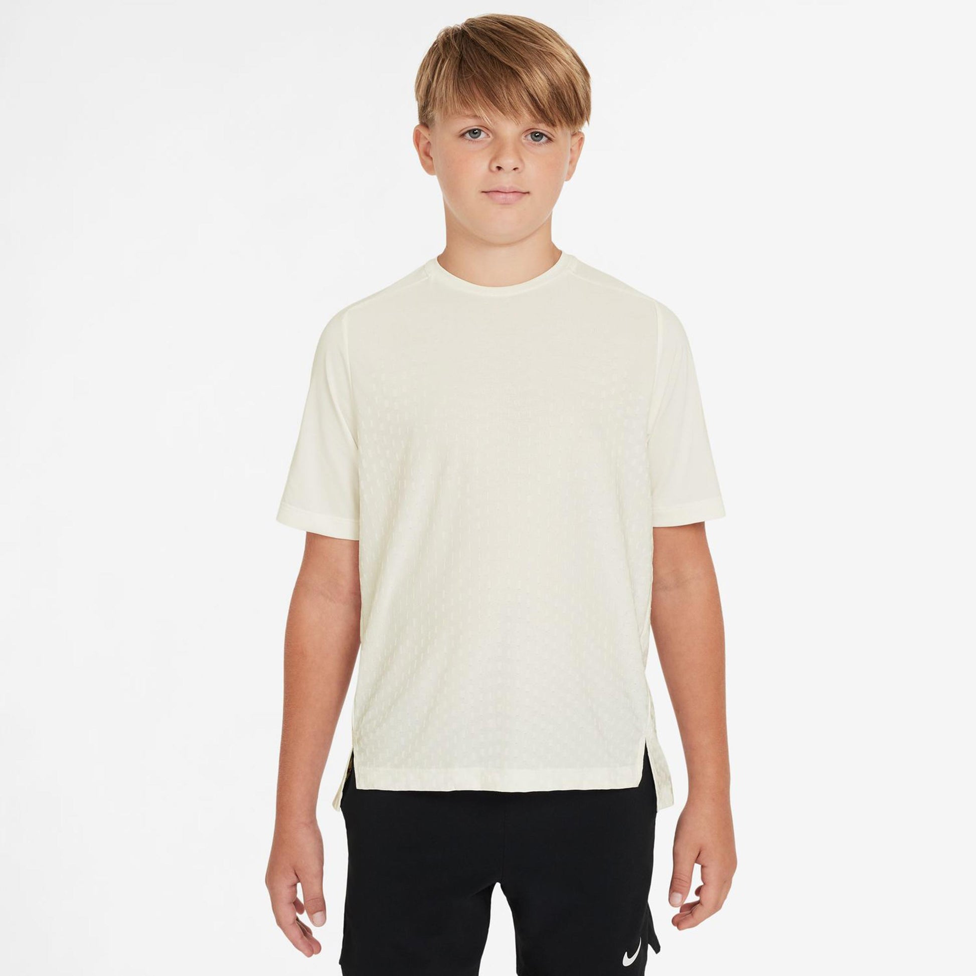 Nike Dri-Fit Advantage Multi Maglietta Bambini-Crema