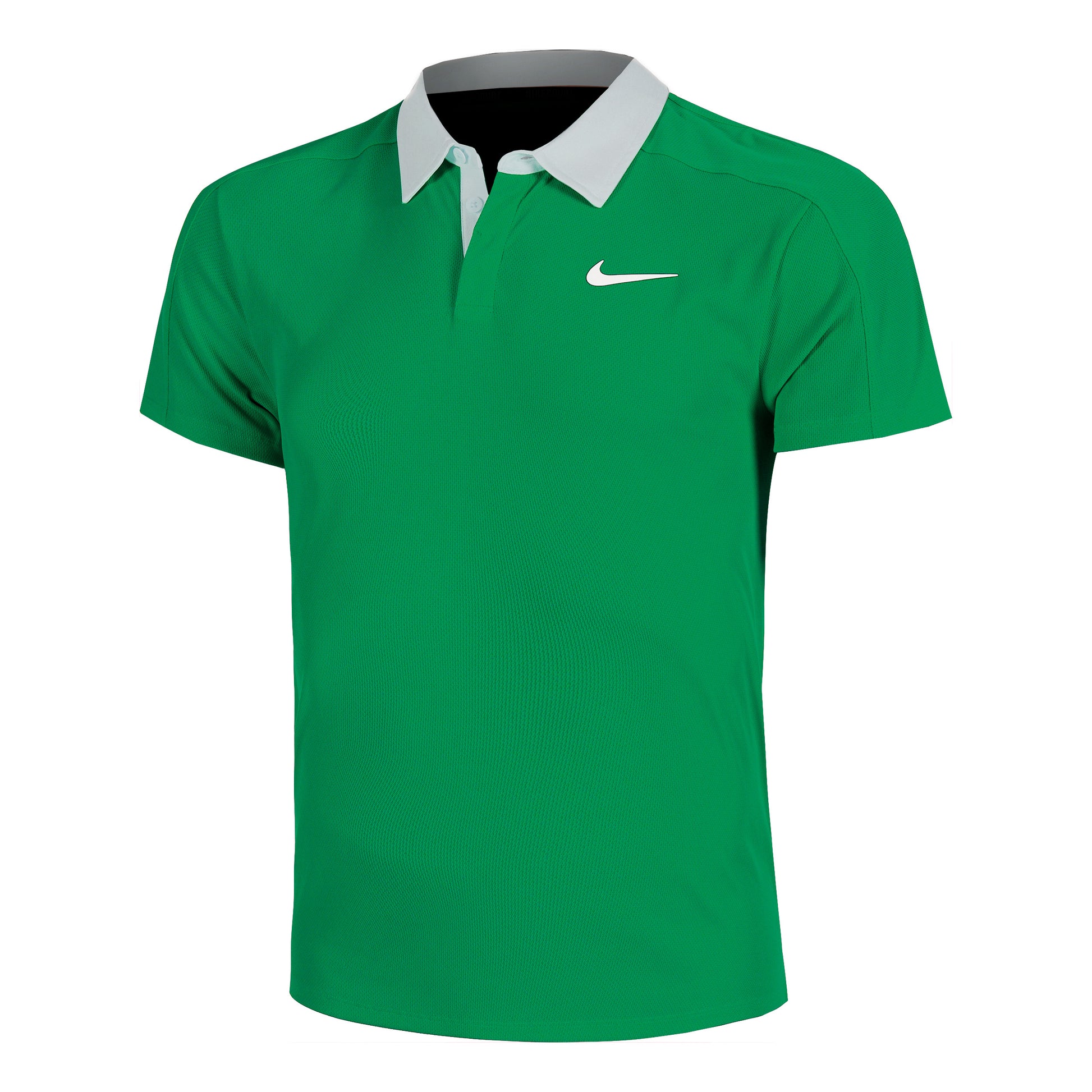 Nike Court Dri-Fit Advantage Slam Polo Uomini-Verde,Bianco