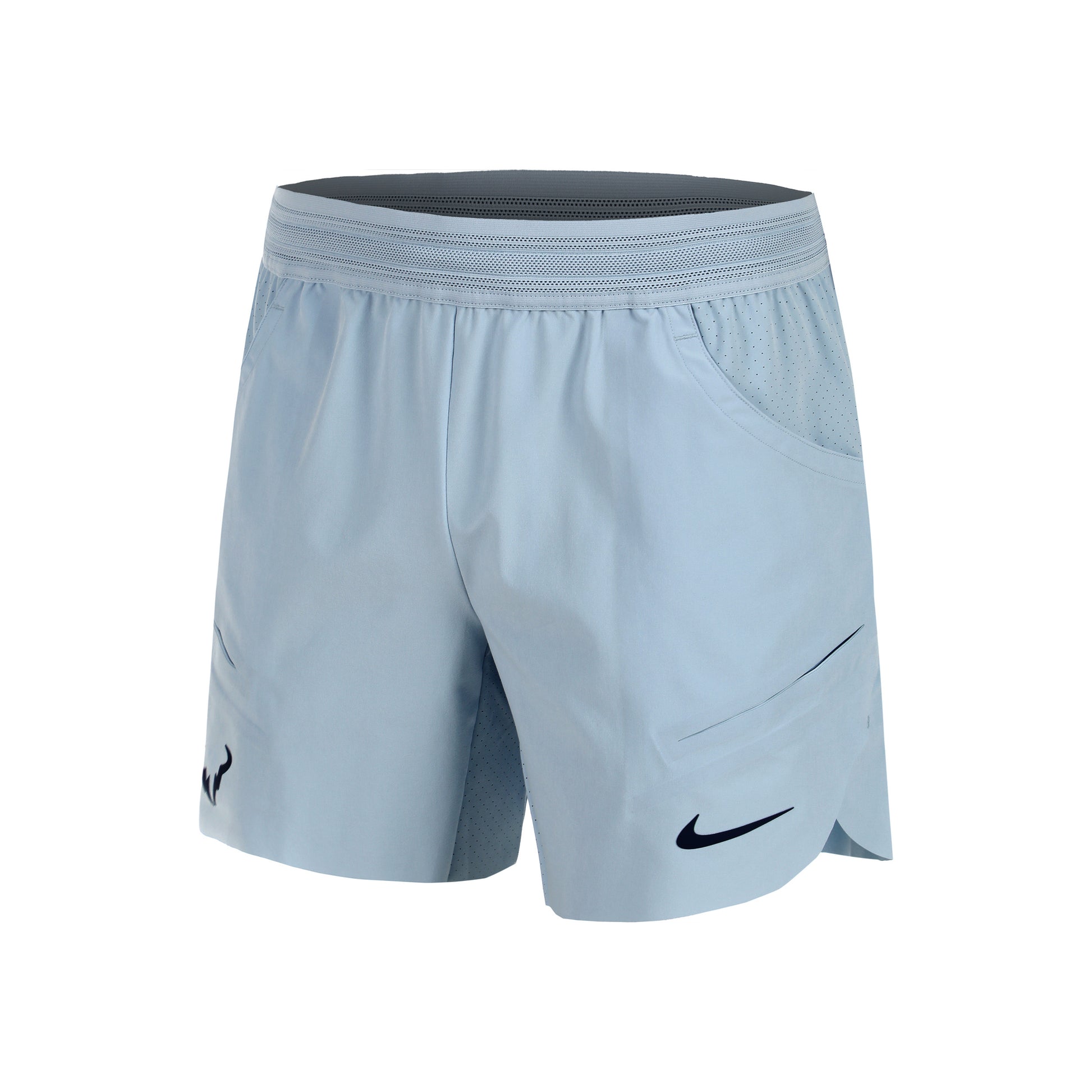 Nike Rafa Mnk Dri-Fit Advantage 7in Pantaloncini Uomini-Grigio-blu