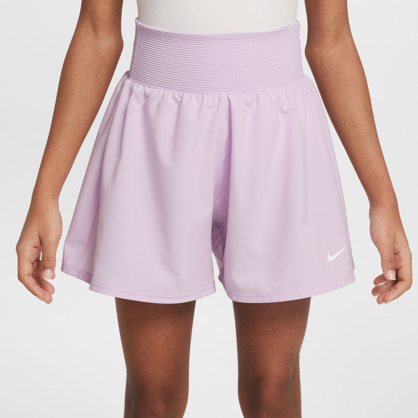 Nike Dri-FIT Sport Pantaloncino Attillato Ragazze-Lilla