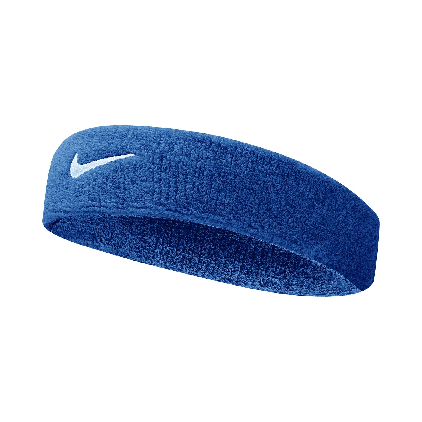 Nike Swoosh Classic Fascia per la testa Unisex - blu, bianco