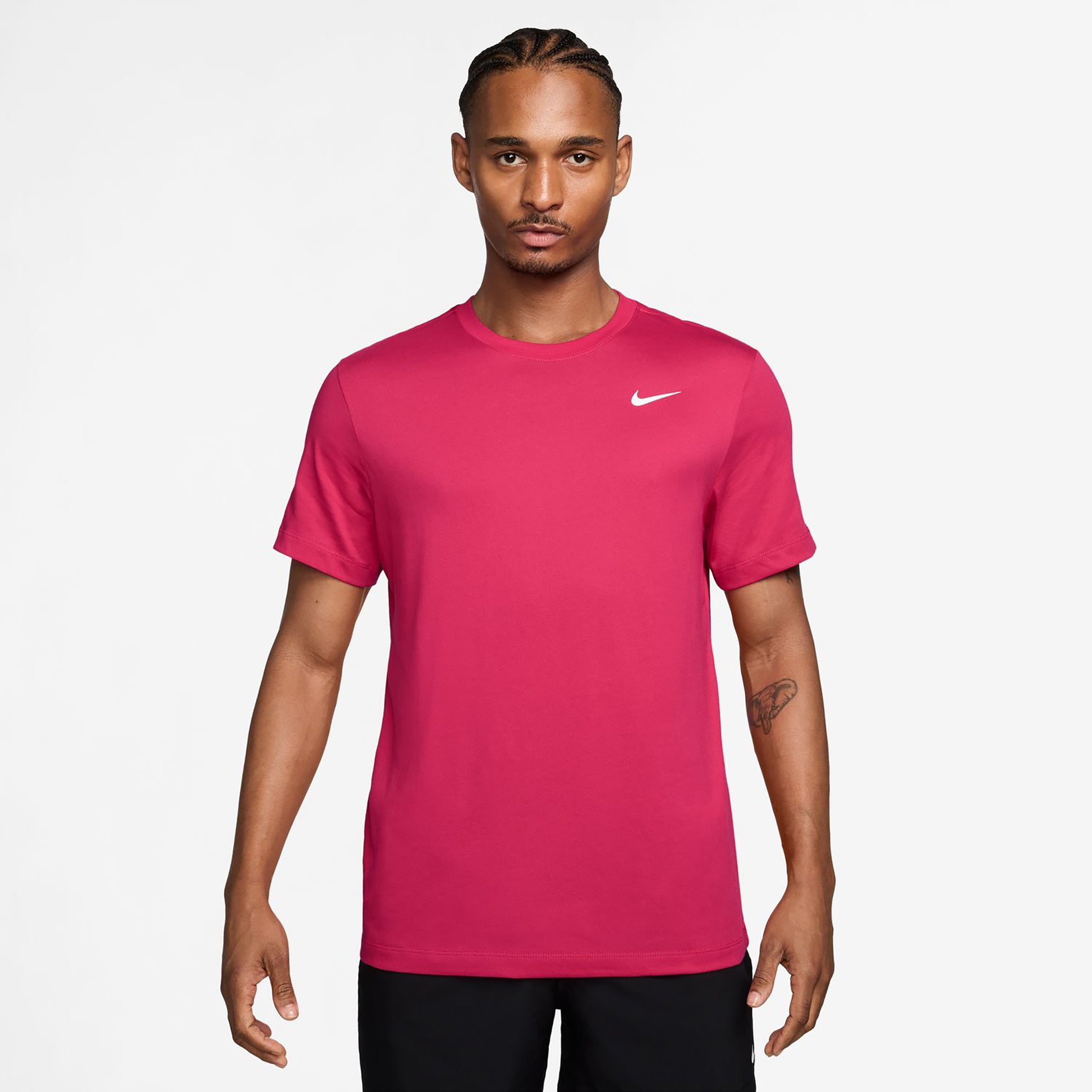 Nike Dri-Fit  Maglietta -berry,bianco