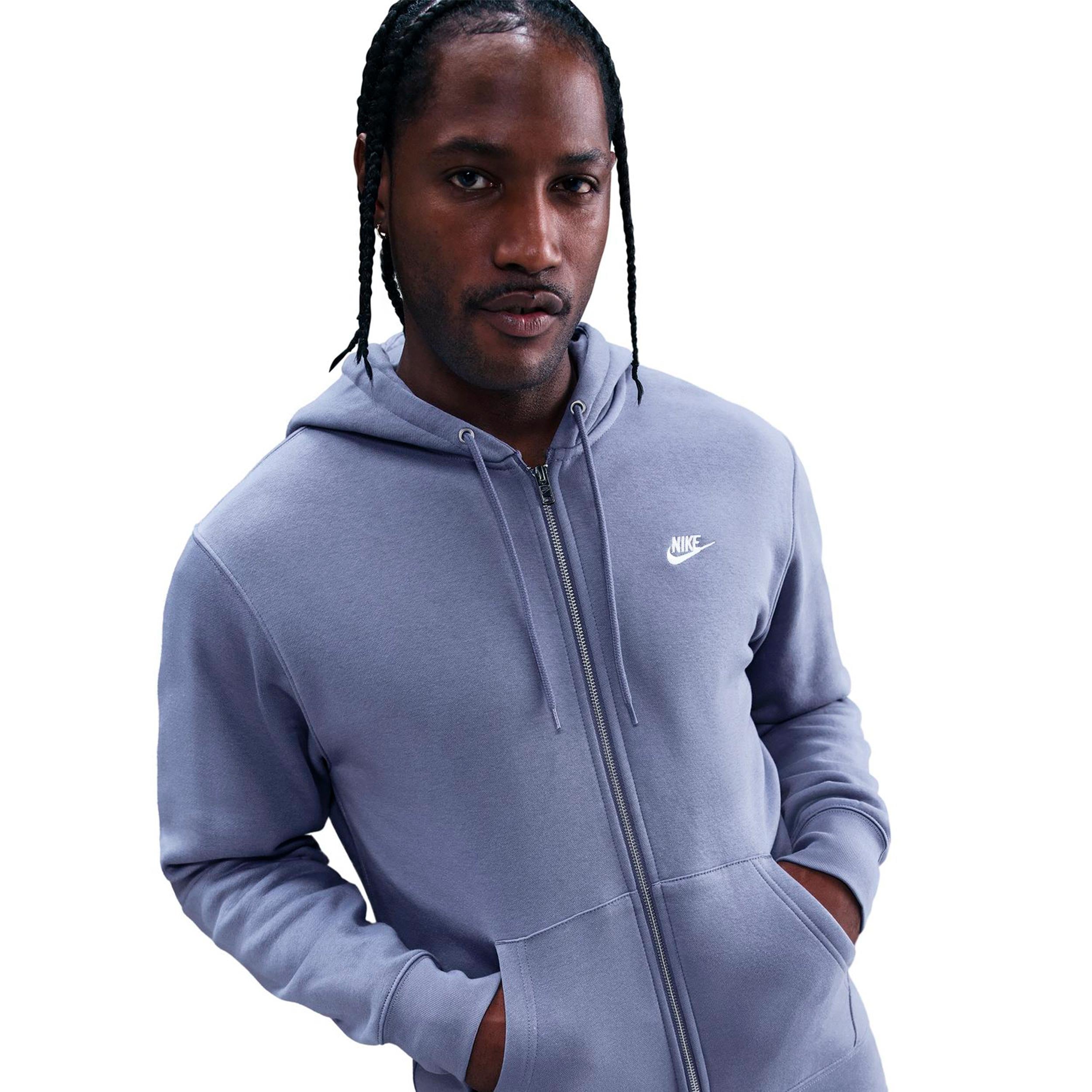 Nike Club Bb Full-Zip Felpa Uomini - blu