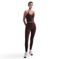 Dri-FIT One High Rise 7/8 Calzamaglia Donna-rosso scuro