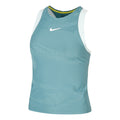 Court Dri-Fit Slam Canottiera Donna-Color Petrolio,Blu Chiaro