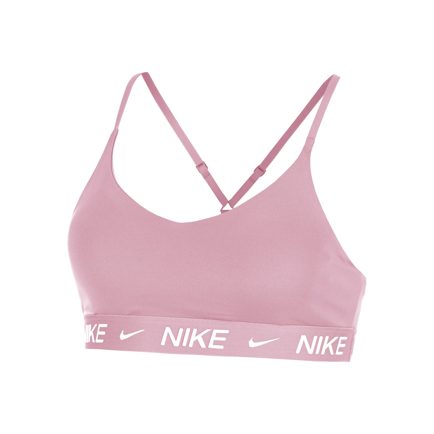 Nike Dri-Fit INDY LGT Support Reggiseni sportivi Donna-rosa antico