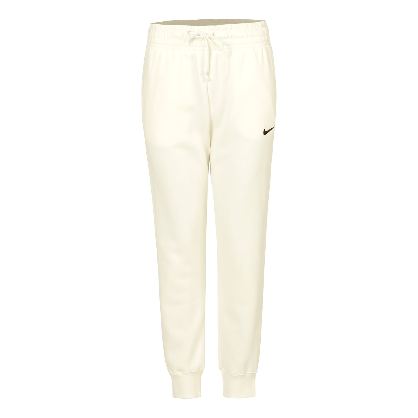 Nike Phoenix Fleece Pantalone Da Allenamento Donna-Crema,Nero