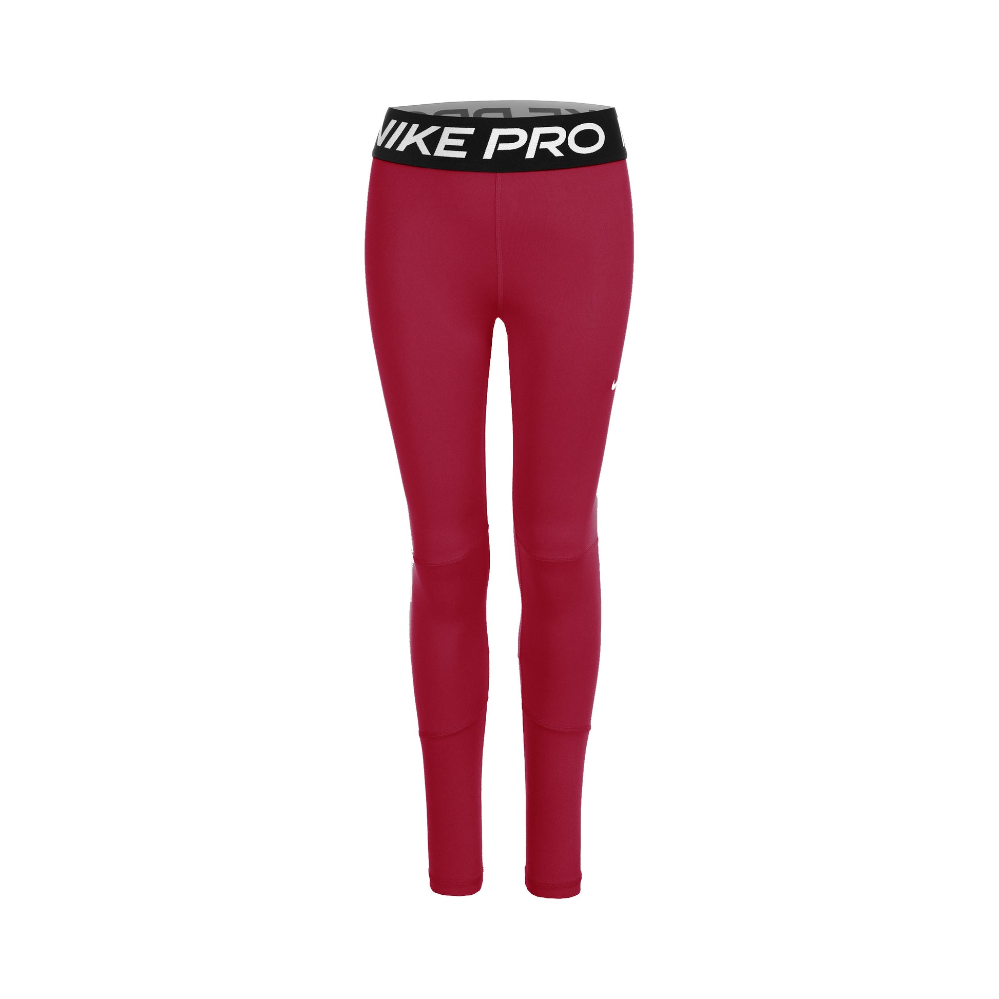 Nike Pro Calzamaglia Ragazze-Rosso,Nero