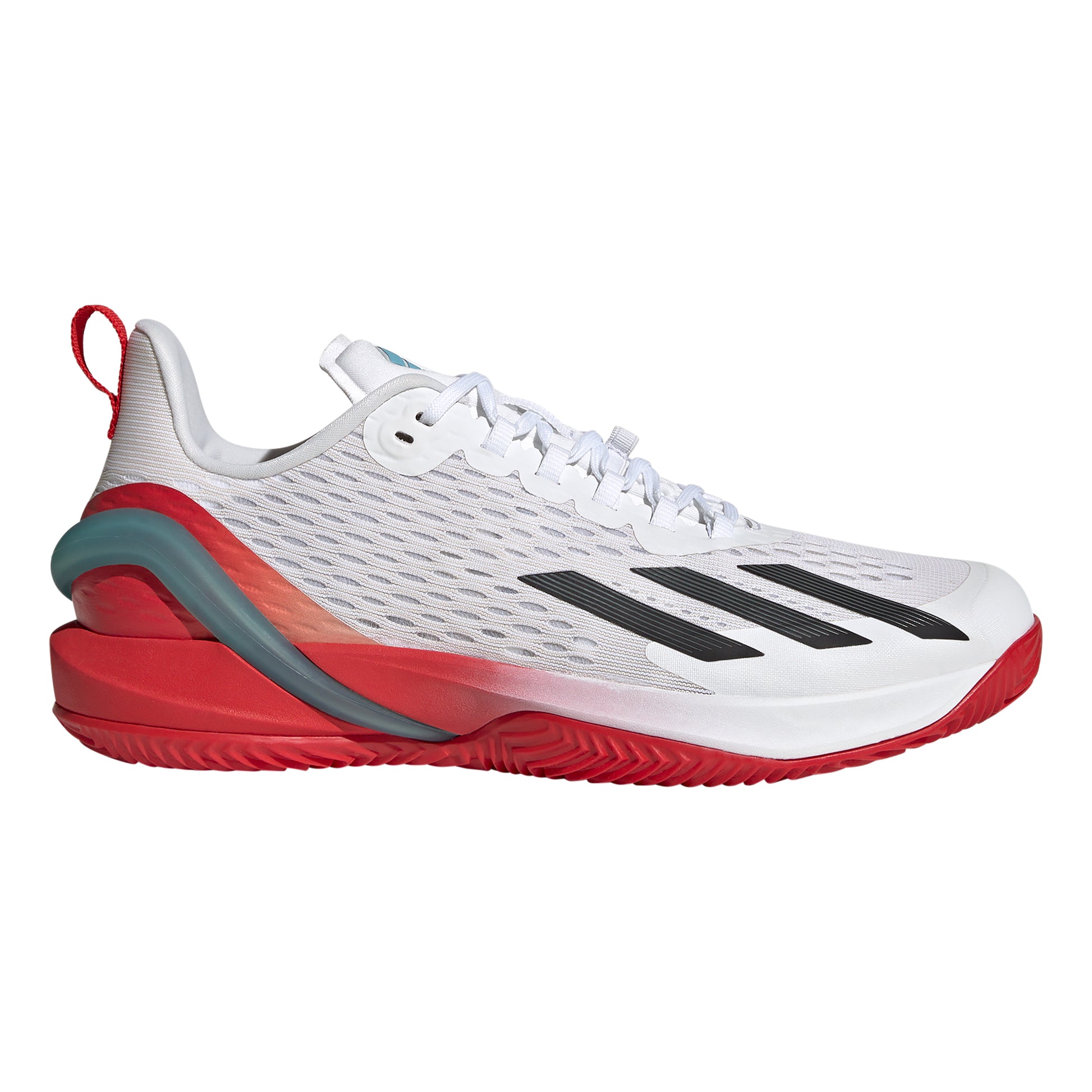 adidas Adizero Cybersonic Scarpa per terra rossa Uomini - bianco, arancione