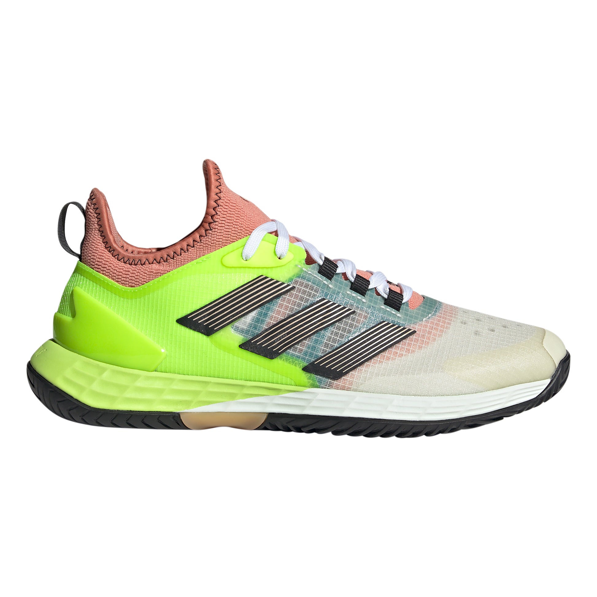 adidas adizero Ubersonic 4.1 Scarpa per tutte le superfici Uomini - bianco, verde